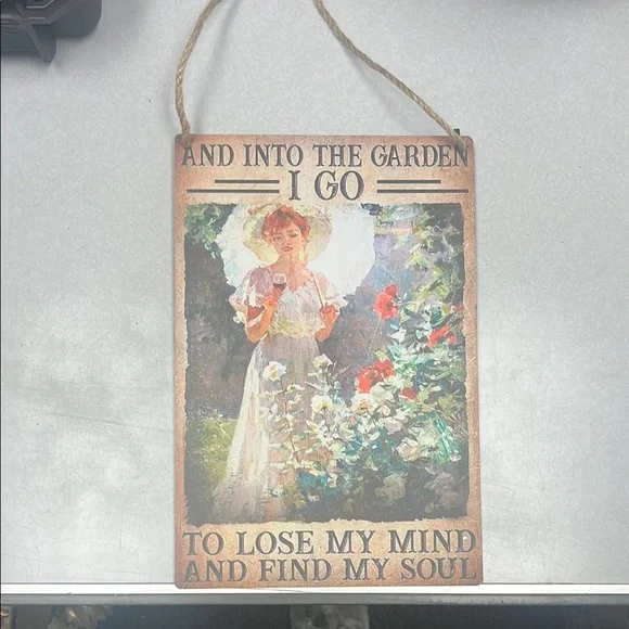 Vintage Garden Wall Art Decor - Picture 1 of 4